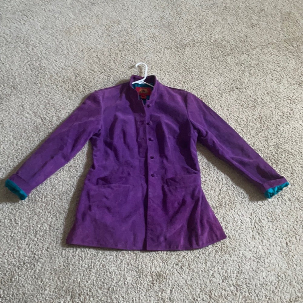 Vintage purple Shanghai tang purple jacket!